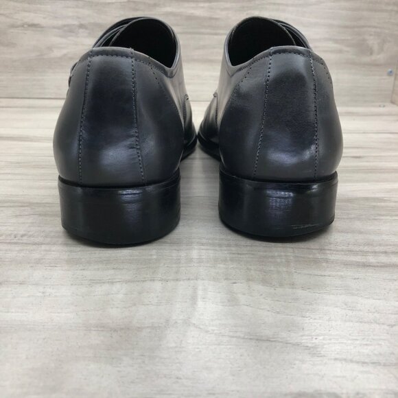 Kenneth Cole Monk Strap Shoes Mens 11M Gray Lether Buckle Dress Shoes main image 4
